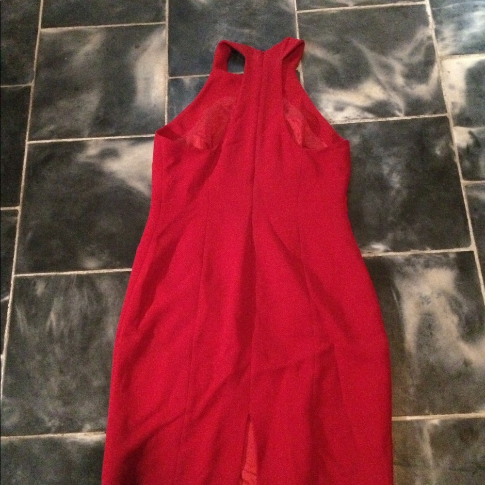 Red dress